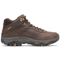 Pánske turistické topánky Merrell Moab Adventure 3 Mid Wp hnedá earth