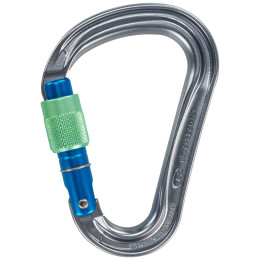 Karabína Climbing Technology Warlock sivá/modrá azzurro