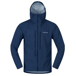 Pánska bunda Norrona falketind dri1 Jacket modrá Indigo Night