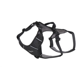 Postroj pre psa Mountain Paws 3-Strap Dog Harness čierna Black