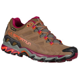 Dámske topánky La Sportiva Ultra Raptor II Leather Woman GTX hnedá Taupe/Red Plum