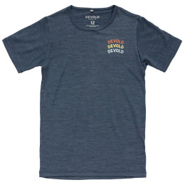 Detské tričko Devold Active "Devold Legacy" Tee Jr tmavomodrá NIGHT