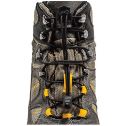 Šnúrky do topánok Lock Laces Boot čierna Black Boot