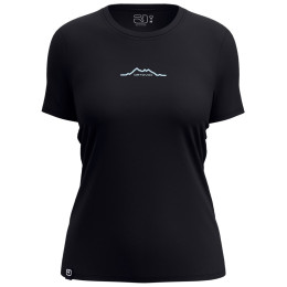 Dámske tričko Ortovox 150 Cool Mountain T-Shirt čierna Black Raven