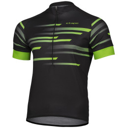 Pánsky cyklistický dres Etape Energy čierna/zelená black / green