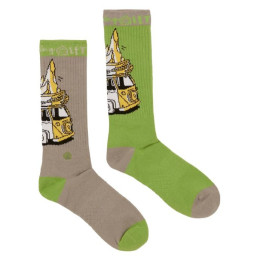 Podkolienky E9 Odd Van2.4 zelená/sivá Assorted