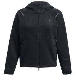 Dámska funkčná mikina Under Armour Unstoppable Fleece FZ čierna Black