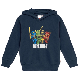Detská mikina Lego Wear Lwsian 111 Dark Navy tmavomodrá Dark Navy