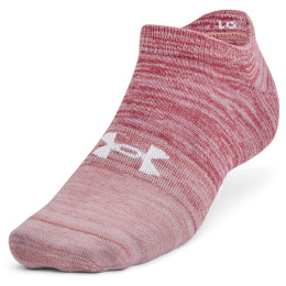 Sada ponožiek Under Armour Essential No Show 3pk ružová Pink Elixir / White / White