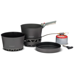 Sada na varenie Primus Primetech Stove Set II 2x2.3 L w. pan