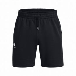 Pánske kraťasy Under Armour Icon Fleece Short čierna Black/White
