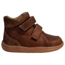 Detské barefoot topánky beBare 3602SA Tan hnedá TAN