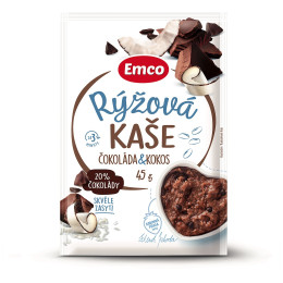 Kaša Emco Ryžová kaša čoko kokos 45g
