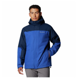 Pánska bunda Columbia Hikebound™ II Interchange Jacket modrá Mountain Blue, Collegiate Navy