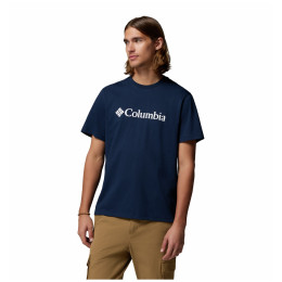 Pánske tričko Columbia CSC Basic Logo™ Tee tmavomodrá Collegiate Navy, Gem Columbia