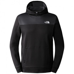 Pánska mikina The North Face Reaxion Fleece P/O Hoodie čierna/sivá