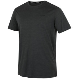 Pánske tričko MOOA Merino Lyolite 150 Short čierna black melange