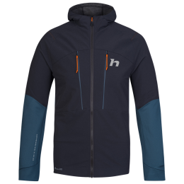 Pánska bunda Hannah Trane Hoody sivá/modrá Anthracite/stratified sea