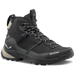 Dámske turistické topánky Salewa Puez 2 Mid Ptx W čierna Black/Black