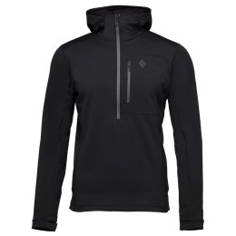 Pánska mikina Black Diamond Coefficient QZ Hoody čierna Black
