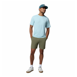 Pánske kraťasy Columbia Roc™ Tech Short zelená Stone Green