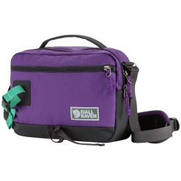 Taška cez rameno Fjällräven Vardag Shoulder Bag 6 fialová/čierna Violette-Coal Black