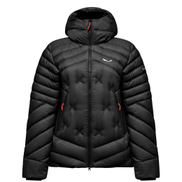 Dámska páperová bunda Salewa Ortles Med 4 Rds Dwn Jkt W čierna black out