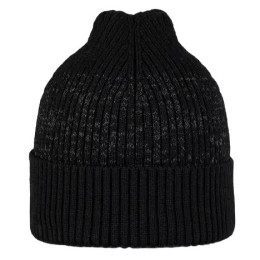 Čiapka Buff MERINO ACTIVE BEANIE čierna solid black