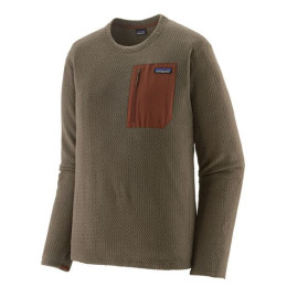 Pánska mikina Patagonia M's R1 Air Crew hnedá Marlow Brown