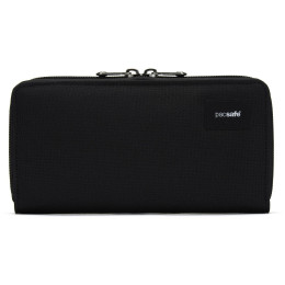 Peňaženka Pacsafe RFIDsafe Continental Wallet čierna jet black