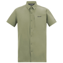 Pánska košeľa Regatta Anti-Insect Travel Light S/S Shirt zelená Light Sage
