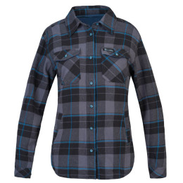 Dámska košeľa Rafiki Mojarra čierna pirate plaid