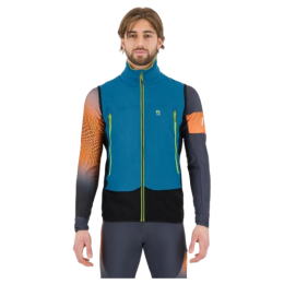 Pánska vesta Karpos Alagna Plus 2.0 Vest modrá DEEP WATER/BLACK