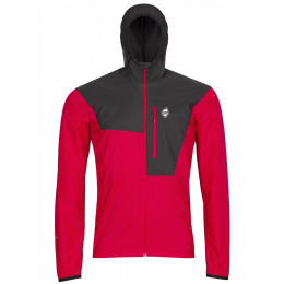 Pánska bunda High Point Helium Pertex 3.0 Jacket červená/čierna Red/Black