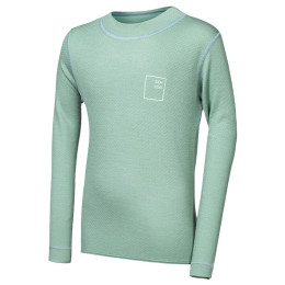 Detské funkčné tričko Sensor Merino DF Logo Up Basil Green svetlozelená Basil Green