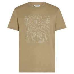 Pánske funkčné tričko Icebreaker M 150 Tech Lite SS Tee Great Heights svetlohnedá Cumin