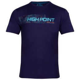 Pánske funkčné tričko High Point Atlas T-shirt tmavomodrá Dark Blue