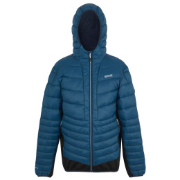 Pánska bunda Regatta Hooded Leedre Hybrid modrá MnlgtDen/Nvy