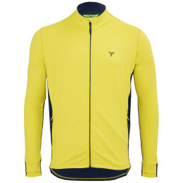 Pánska bunda Silvini Arestino modrá/žltá lime-navy