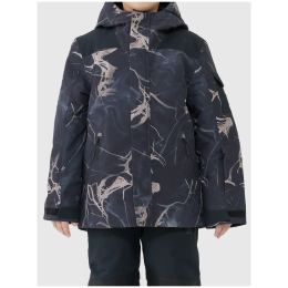 Detská bunda 4F Technical jacket M0838 sivá MULTICOLOUR 1 ALLOVER