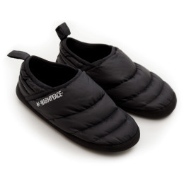 Páperové papuče Warmpeace Down Slippers čierna