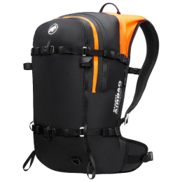 Lavínový batoh Mammut Free 28 Removable Airbag 3.0 čierna/oranžová 5010 BLACK