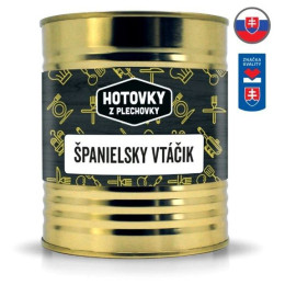 Hotové jedlo Hotovky z plechovky Španielsky vtáčik 800g