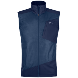 Pánska vesta Ortovox Trace Windbreaker Vest M modrá Blue Nunatak