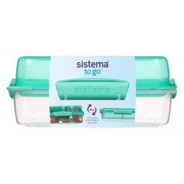 Box na potraviny Sistema Lunch Stack To Go Rectangle