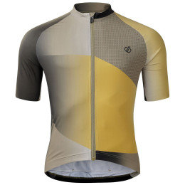 Pánsky cyklistický dres Dare 2b Lightning Short Sleeve Printed Jersey zelená/sivá BoaGradPrint