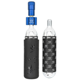 Pumpička Peaty´s Holeshot Co2 Pumpa + Bombičky 2 Ks - Mtb tmavomodrá Navy
