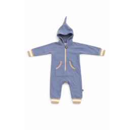 Detský overal DucKsday Polar Fleece Twin/Blue modrá Blue/Sand