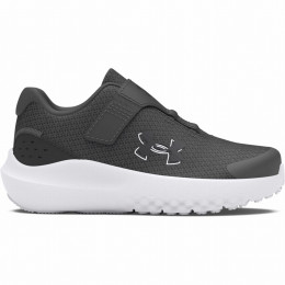 Detské topánky Under Armour BINF Surge 4 AC-GRY tmavosivá Gray