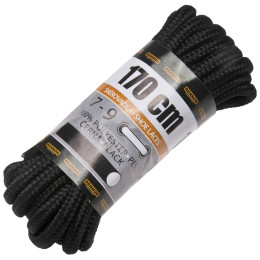 Šnúrky do topánok Bennon Laces Black Box 170 cm